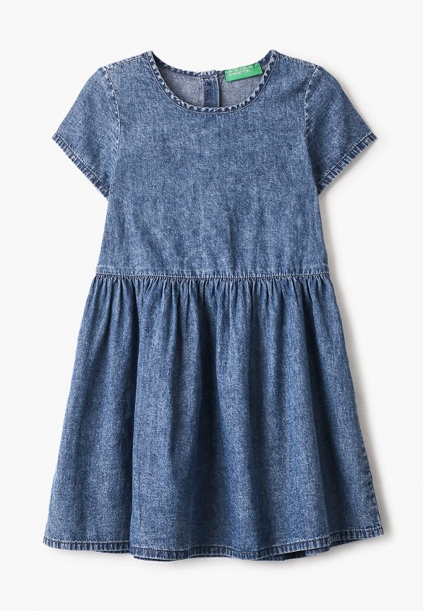 

Платье джинсовое United Colors of Benetton, Синий, United Colors of Benetton UN012EGHYDN6