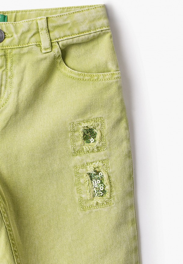 

Брюки United Colors of Benetton, Зеленый, United Colors of Benetton UN012EGHYDQ4
