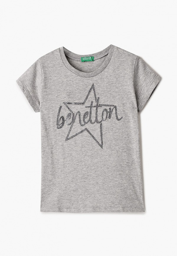 

Футболка United Colors of Benetton, Серый, United Colors of Benetton UN012EGICUN4