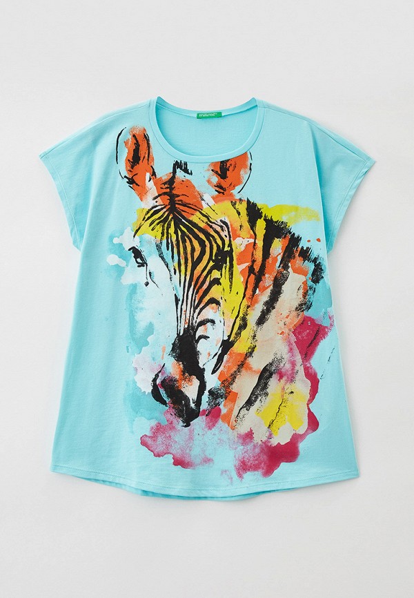 

Футболка United Colors of Benetton, Бирюзовый
