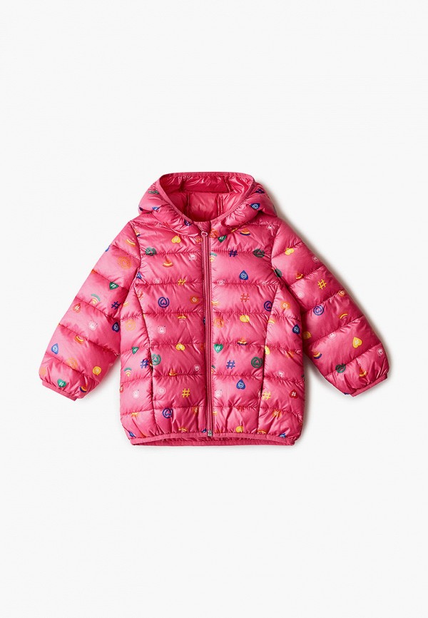 

Куртка утепленная United Colors of Benetton, Розовый