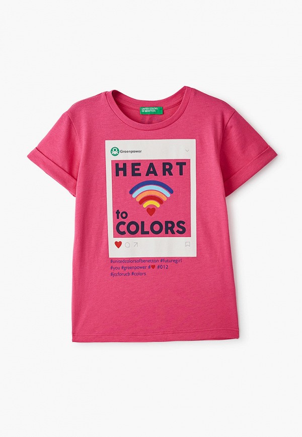 

Футболка United Colors of Benetton, Розовый