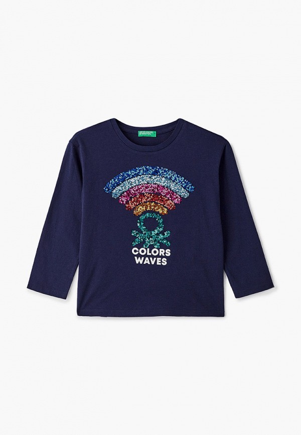 

Лонгслив United Colors of Benetton, Синий