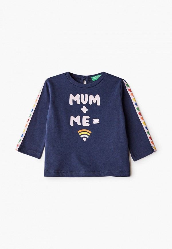 

Лонгслив United Colors of Benetton, Синий