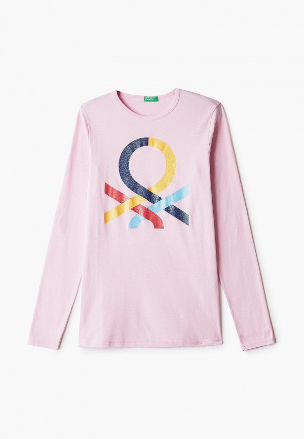 

Лонгслив United Colors of Benetton, Розовый, United Colors of Benetton UN012EGJZMB6