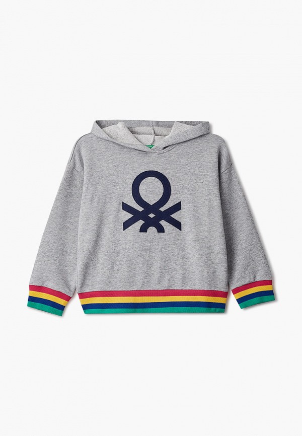 

Худи United Colors of Benetton, Серый, United Colors of Benetton UN012EGJZMC9