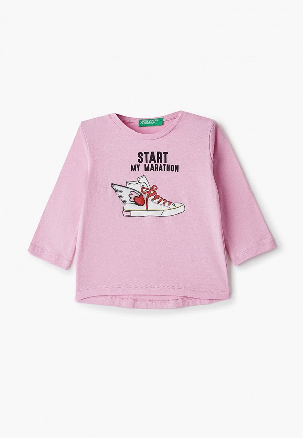 

Лонгслив United Colors of Benetton, Розовый