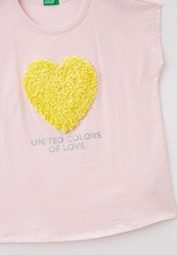 

Футболка United Colors of Benetton, Розовый