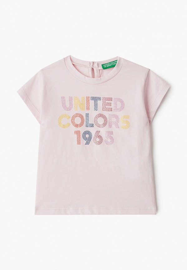 

Футболка United Colors of Benetton, Розовый, United Colors of Benetton UN012EGMHJW1