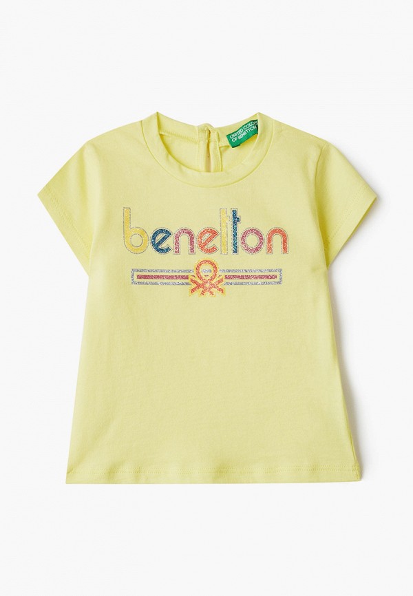 

Футболка United Colors of Benetton, Желтый, United Colors of Benetton UN012EGMHJW3