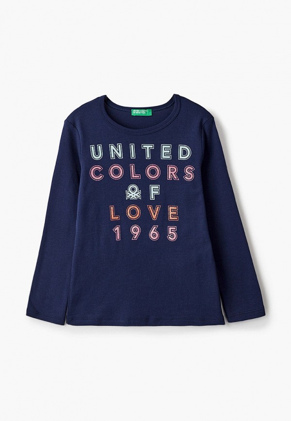 

Лонгслив United Colors of Benetton, Синий