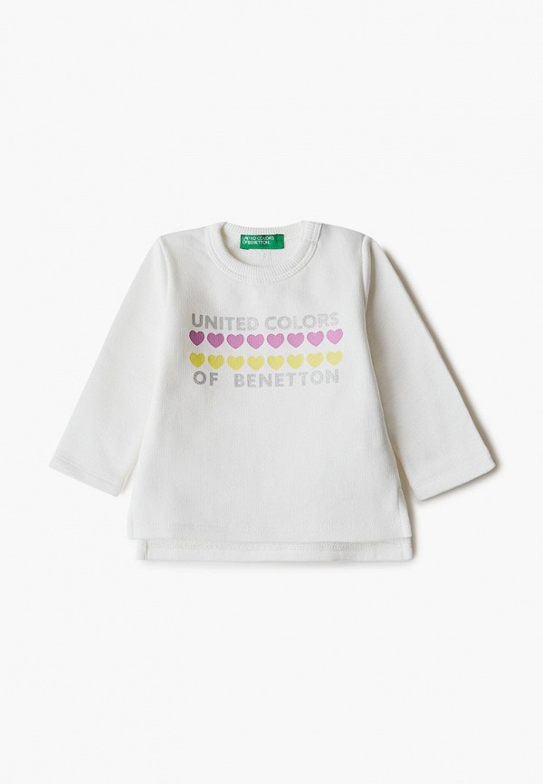

Свитшот United Colors of Benetton, Белый, United Colors of Benetton UN012EGMHKA5