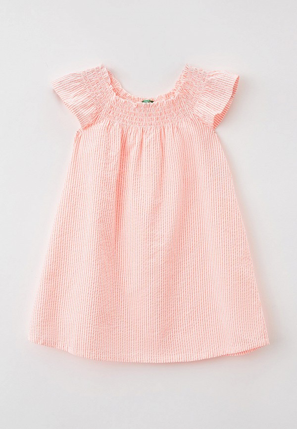 

Платье United Colors of Benetton, Коралловый, United Colors of Benetton UN012EGMHKD9