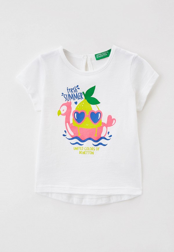 

Футболка United Colors of Benetton, Белый, United Colors of Benetton UN012EGMHMR4