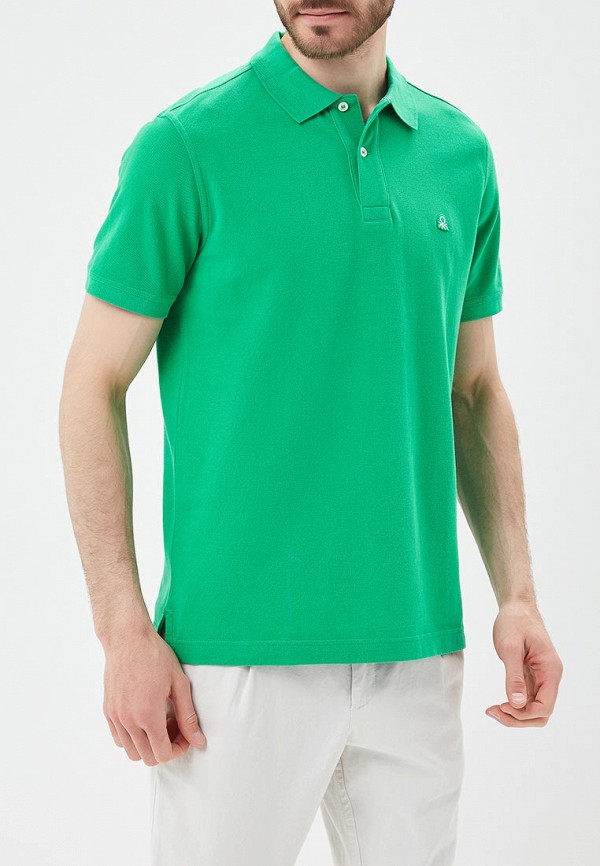 

Поло United Colors of Benetton, Зеленый