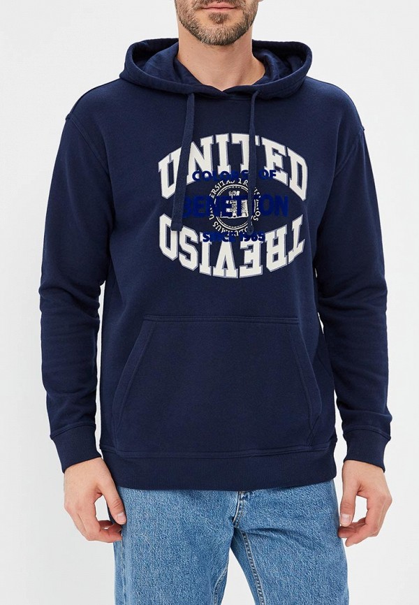 

Худи United Colors of Benetton, Синий