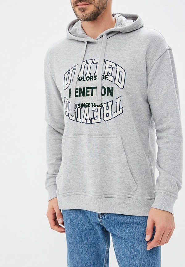 

Худи United Colors of Benetton, Серый
