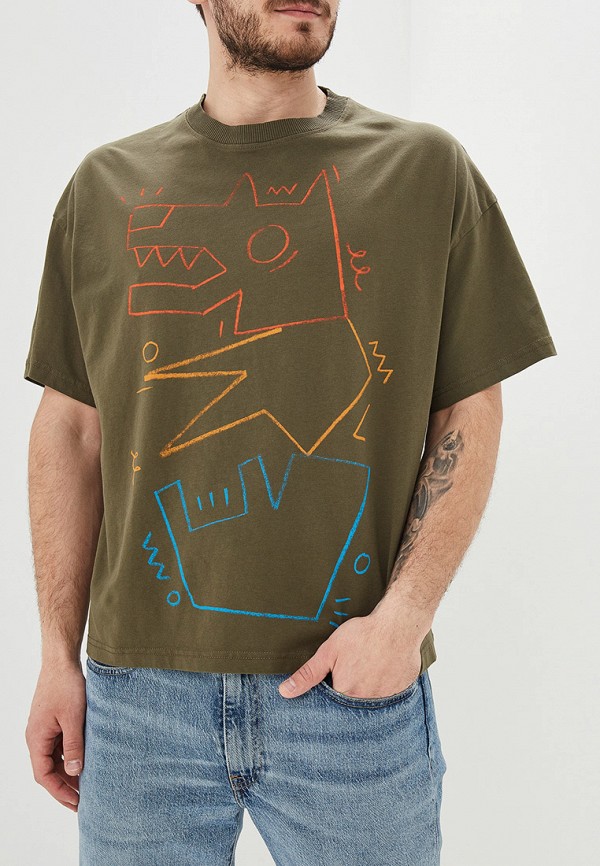 

Футболка United Colors of Benetton, Хаки
