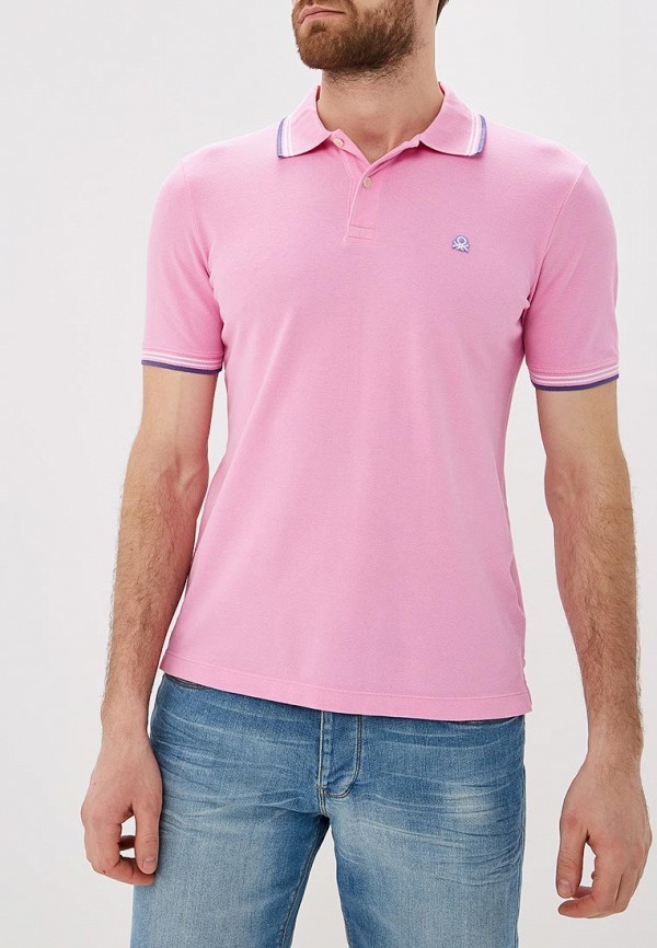 

Поло United Colors of Benetton, United Colors of Benetton UN012EMDXFP7, Розовый