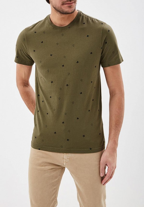 

Футболка United Colors of Benetton, United Colors of Benetton UN012EMDXFV2, Хаки