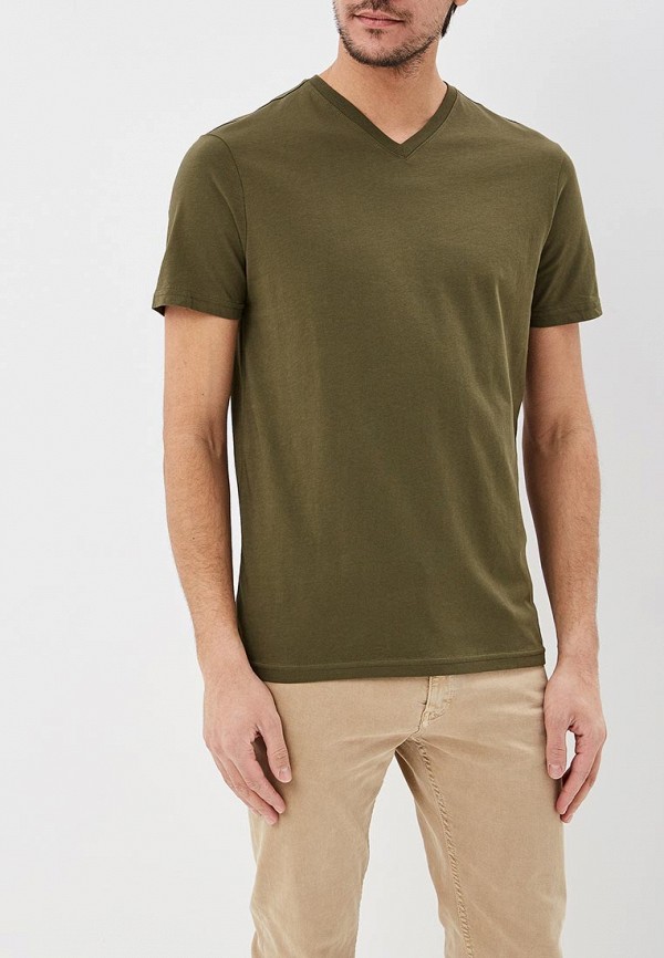 

Футболка United Colors of Benetton, United Colors of Benetton UN012EMDXFX6, Хаки