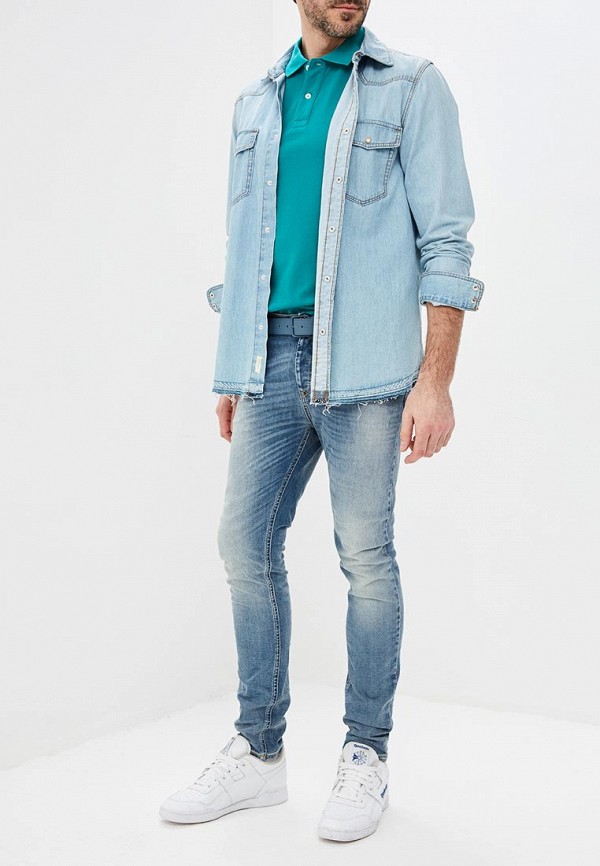 

Поло United Colors of Benetton; United Colors of Benetton UN012EMDXGM5, Зеленый