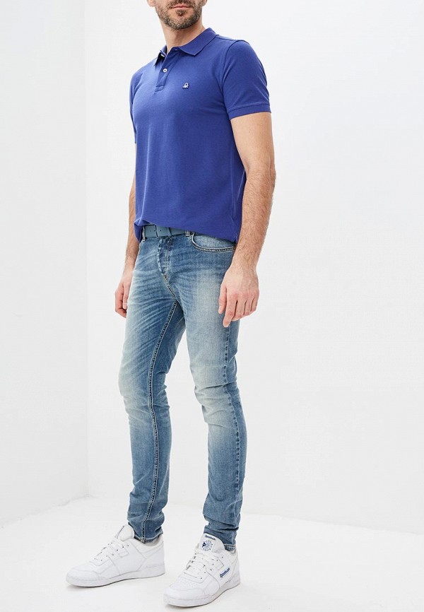 

Поло United Colors of Benetton; United Colors of Benetton UN012EMDXGM9, Фиолетовый