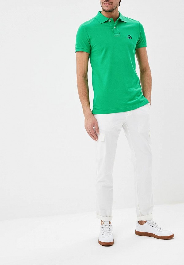 

Поло United Colors of Benetton; United Colors of Benetton UN012EMDXGO3, Зеленый