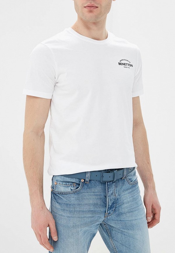 

Футболка United Colors of Benetton, United Colors of Benetton UN012EMDXGP3, Белый