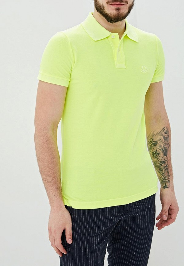 

Поло United Colors of Benetton, Желтый, United Colors of Benetton UN012EMFDIG5