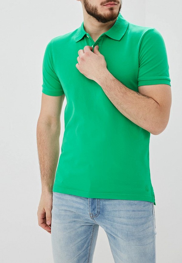 

Поло United Colors of Benetton, Зеленый