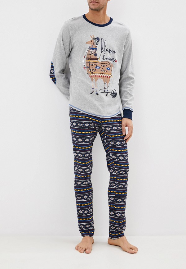 

Пижама United Colors of Benetton, Серый;синий, United Colors of Benetton UN012EMFUUF8