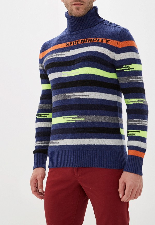 

Свитер United Colors of Benetton, Синий, United Colors of Benetton UN012EMFUVH4