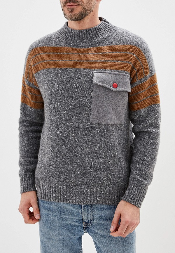 

Свитер United Colors of Benetton, Серый, United Colors of Benetton UN012EMFUVH9