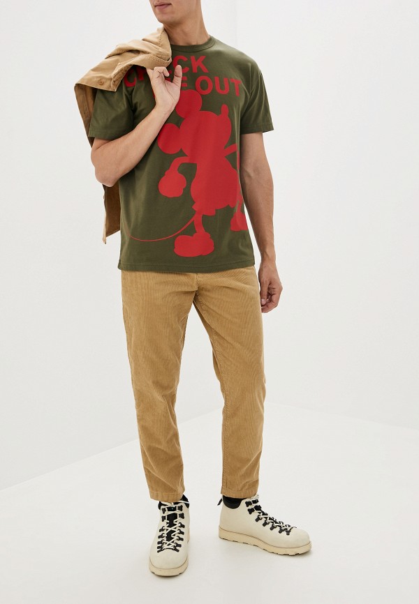 

Футболка United Colors of Benetton, Хаки, United Colors of Benetton UN012EMFUVI9