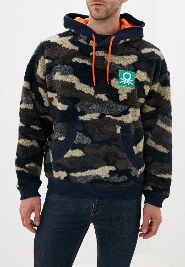 

Худи United Colors of Benetton, Мультиколор, United Colors of Benetton UN012EMFUVJ8