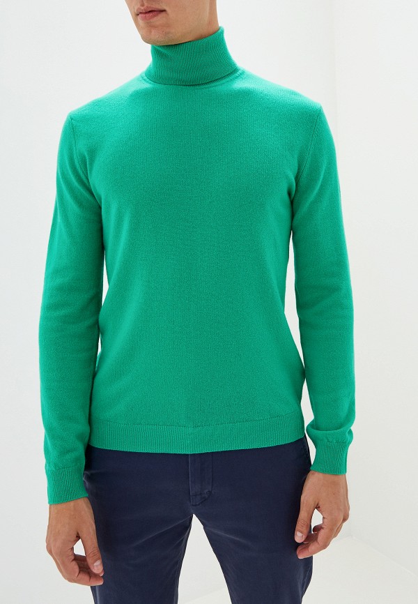 

Водолазка United Colors of Benetton, Зеленый, United Colors of Benetton UN012EMFUVK9