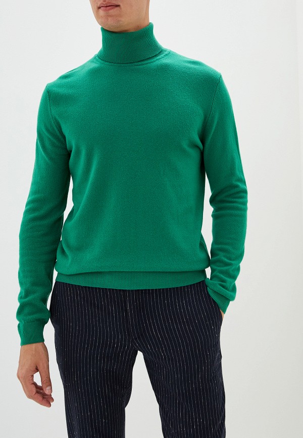 

Водолазка United Colors of Benetton, Зеленый, United Colors of Benetton UN012EMFUVL0