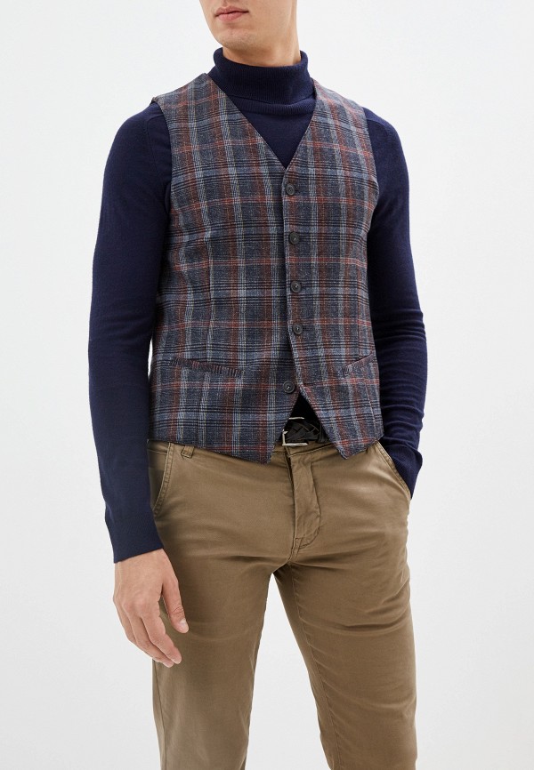 

Жилет United Colors of Benetton, Синий, United Colors of Benetton UN012EMFUWN9