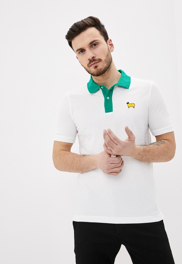 

Поло United Colors of Benetton, Белый, United Colors of Benetton UN012EMHWZT3