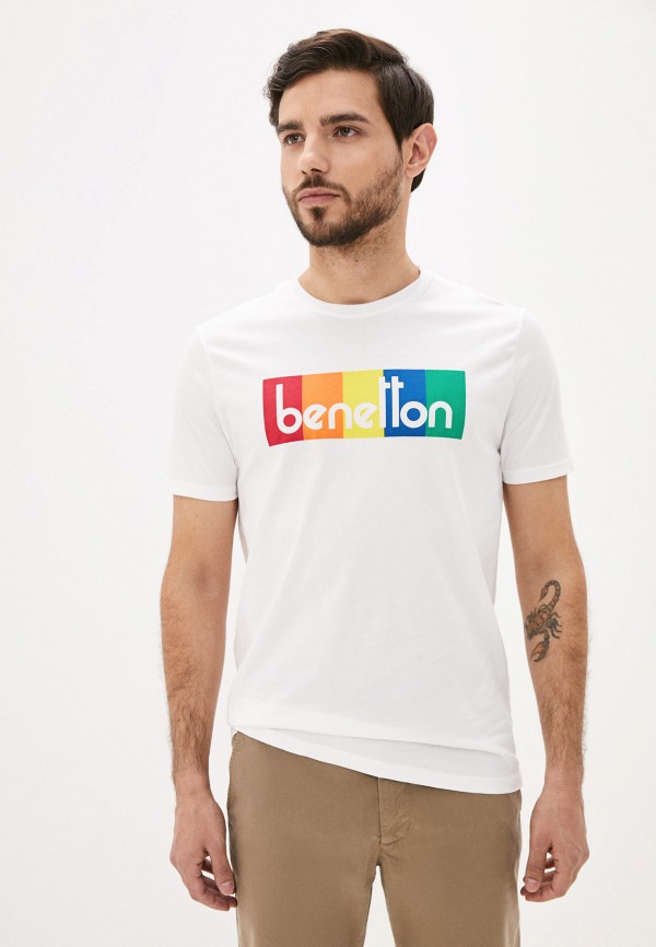 

Футболка United Colors of Benetton, Белый, United Colors of Benetton UN012EMHWZW5