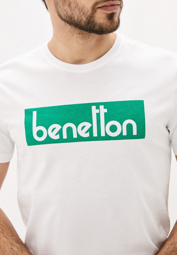 

Футболка United Colors of Benetton, Белый, United Colors of Benetton UN012EMHWZW7