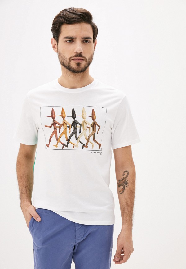 

Футболка United Colors of Benetton, Белый, United Colors of Benetton UN012EMHWZX5