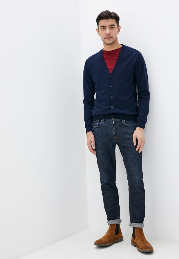 

Кардиган United Colors of Benetton, Синий, United Colors of Benetton UN012EMHXAK1