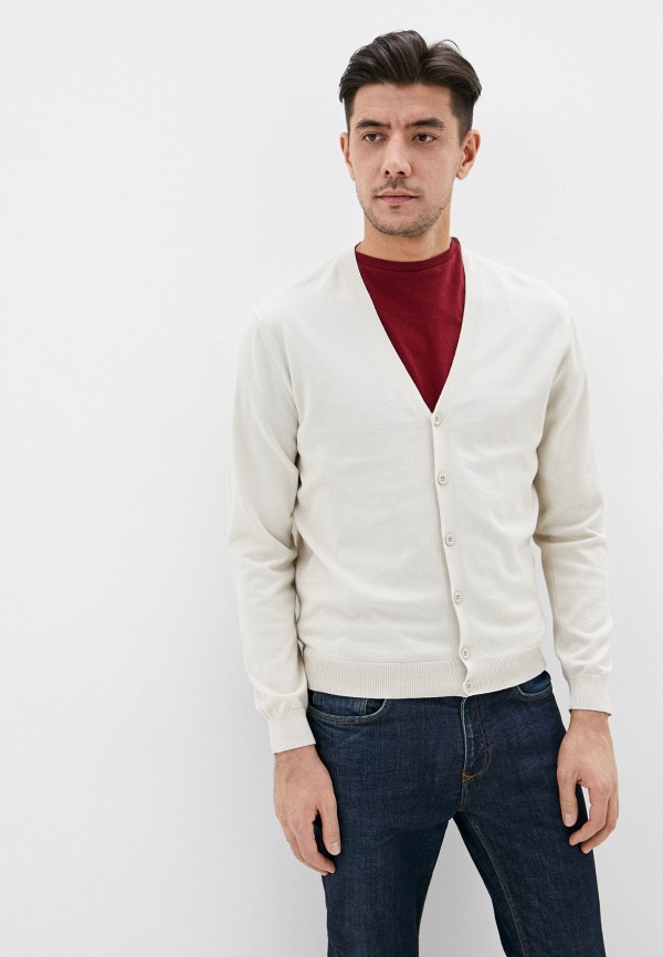 

Кардиган United Colors of Benetton, Бежевый, United Colors of Benetton UN012EMHXAK3