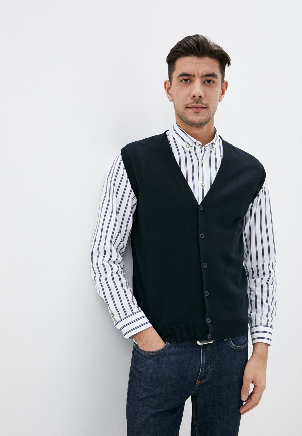 

Жилет United Colors of Benetton, Черный, United Colors of Benetton UN012EMHXAK9