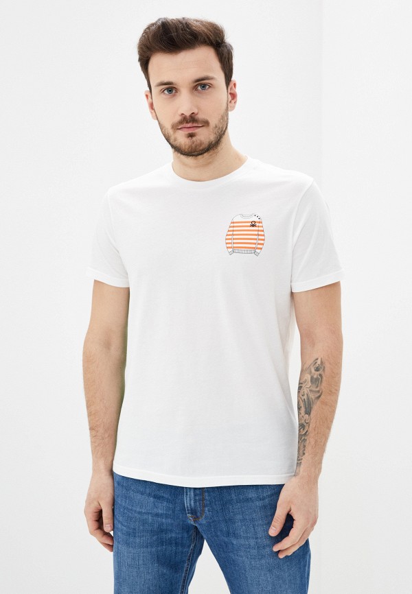 

Футболка United Colors of Benetton, Белый, United Colors of Benetton UN012EMHXAN5