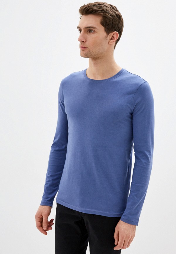 

Лонгслив United Colors of Benetton, Синий, United Colors of Benetton UN012EMHXAP1