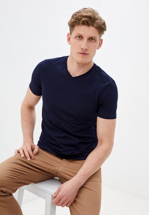 

Футболка United Colors of Benetton, Синий, United Colors of Benetton UN012EMHXAP8