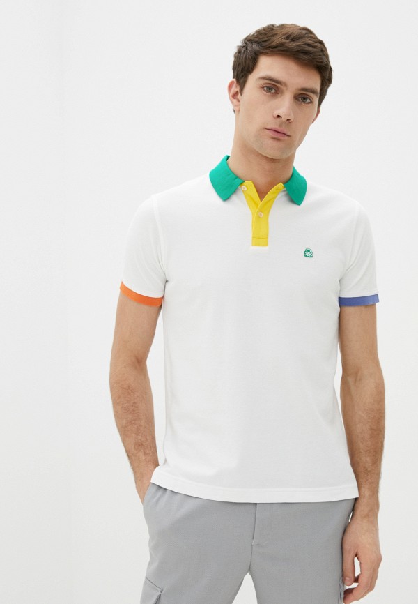 

Поло United Colors of Benetton, Белый